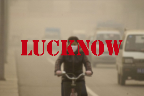 lucknow most polluted who report