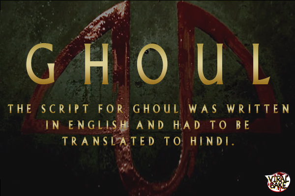 Ghoul Netflix Facts