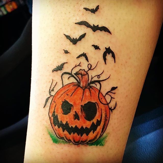 Small Tattoos for Halloween