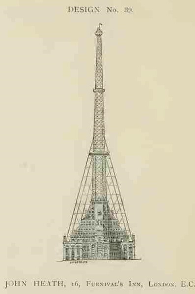 Eiffel Tower Rejected design