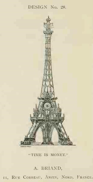 Eiffel Tower Rejected design