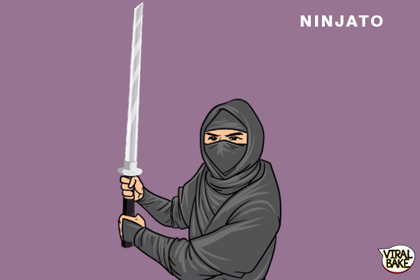 Samurai sword ninjato