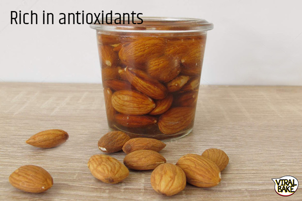 benefits of almonds soaked in water