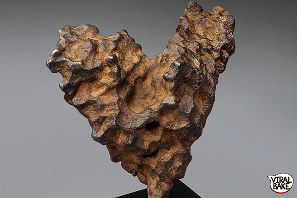 heart-shaped meteorite