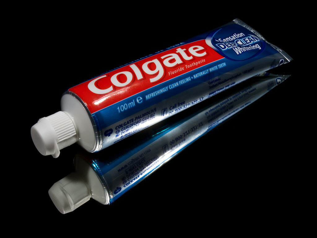 toothpaste box