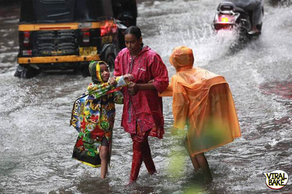 mumbai rain water clogging