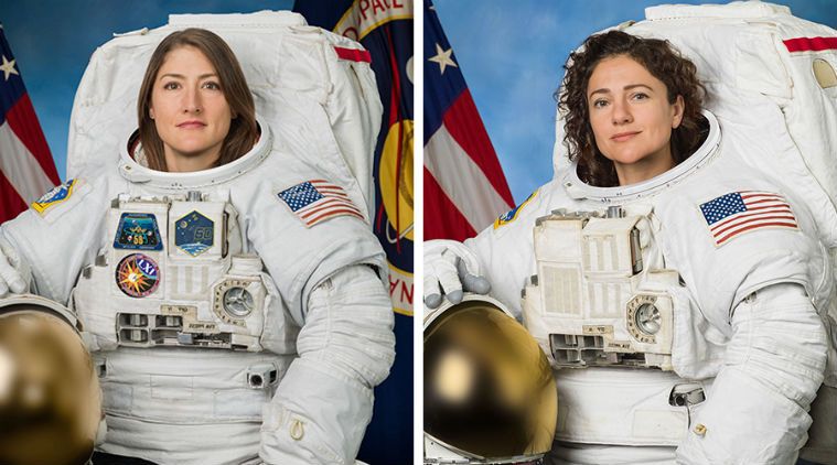NASA women spacewalk 
