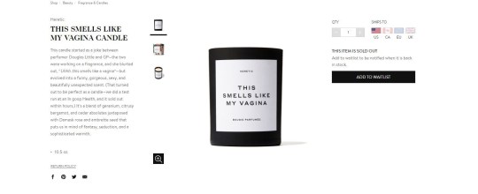 this Smells Like Vagina candle