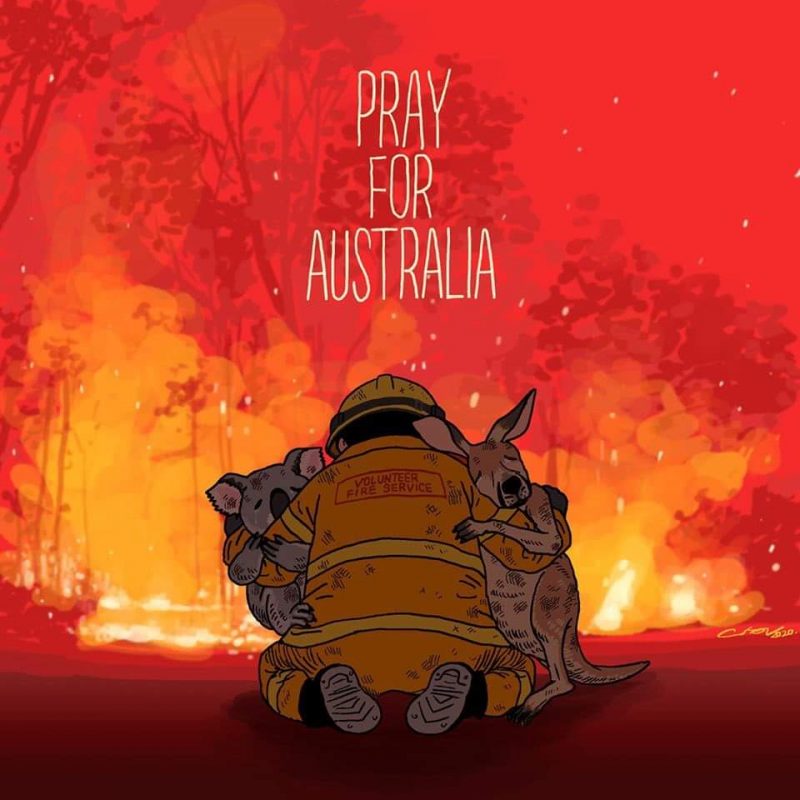 pray for Australia 