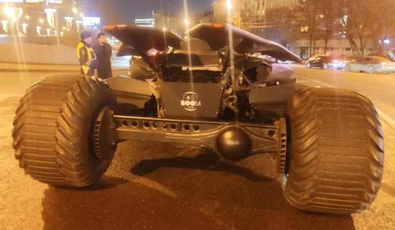 batman car Russia