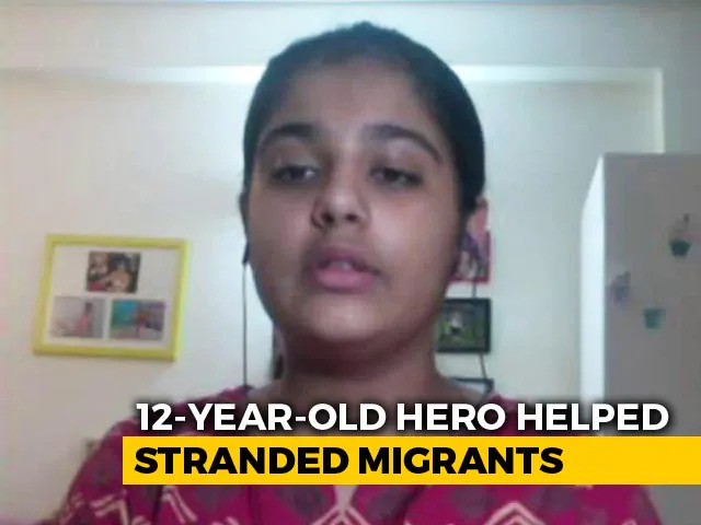Girl sends 3 migrants home