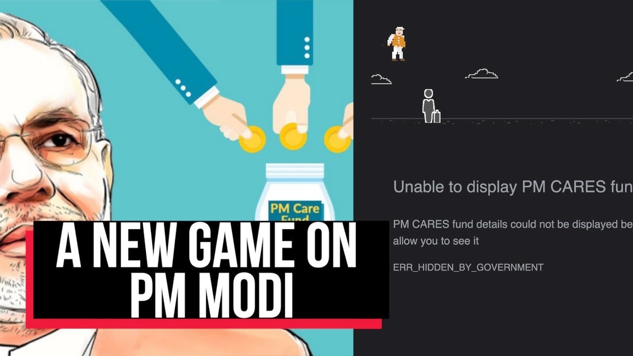 PM Cares fund game