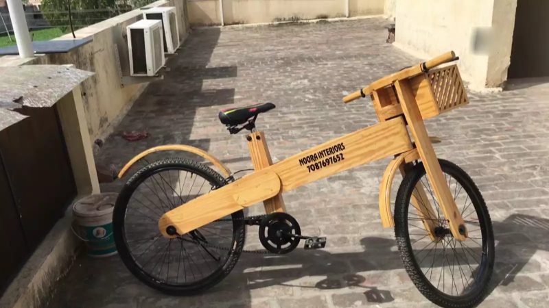 wooden cycle punjab