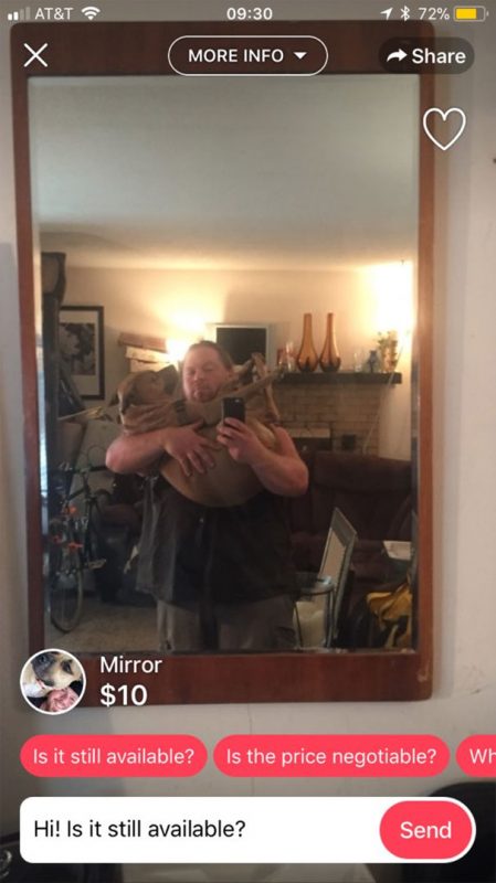 mirror selfies