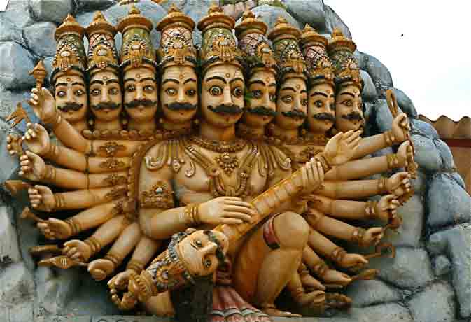 Ravana worshipped in Sri lanka