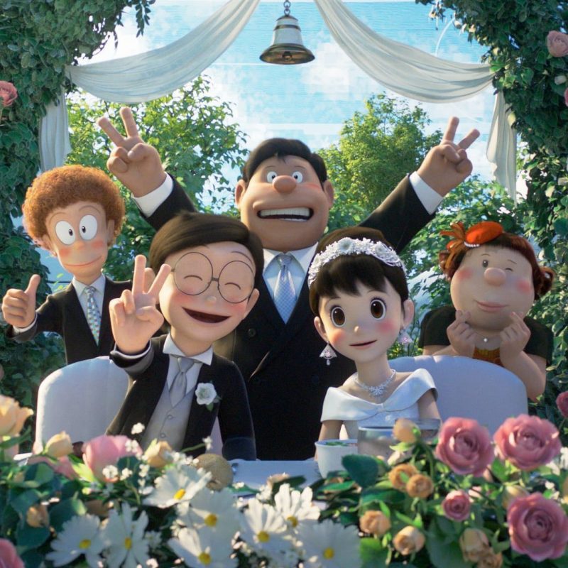 nobita marries Shizuka 