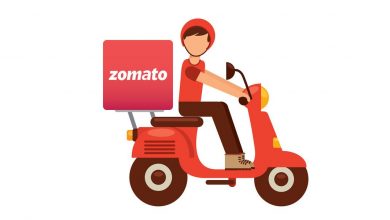 Zomato food delivery app