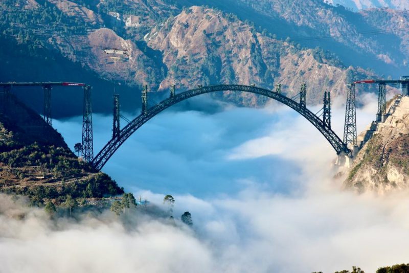 Chenab Bridge Worlds Highest Railway Bridge