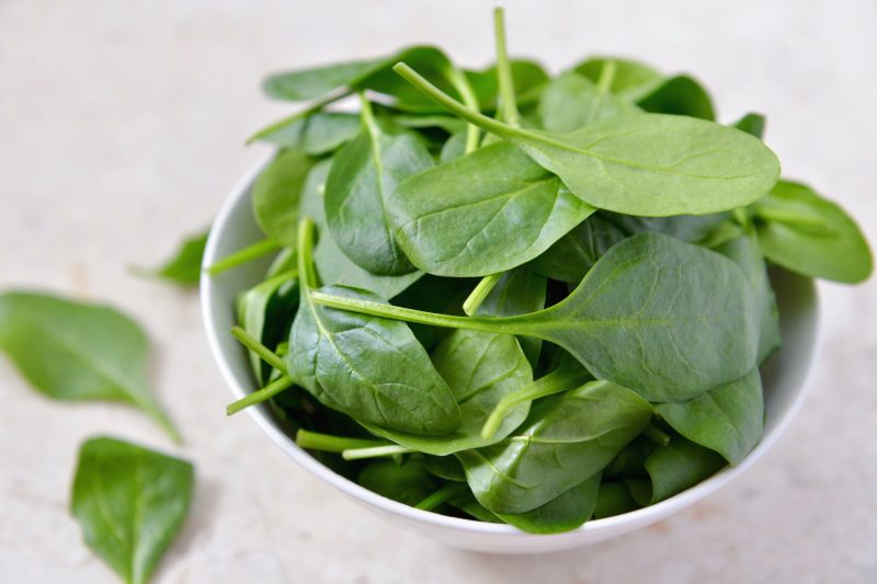Spinach helps in arthritis