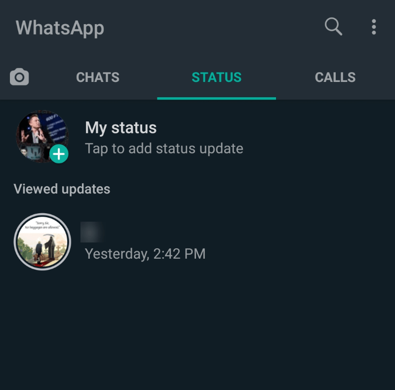 Now Share Status & Photos/Videos At The Same Time