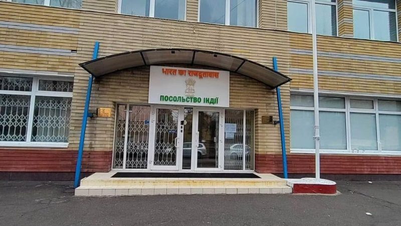 Indian Embassy In Kyiv Reopens