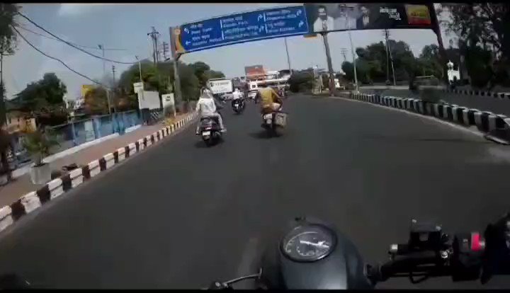 Woman Blamed On Another Man After Her Scooter Slides