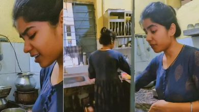 Woman Singing 'Pasoori' While Working In Kitchen, Internet Applauded