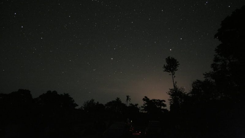 starry nights at Coorg, Karnataka