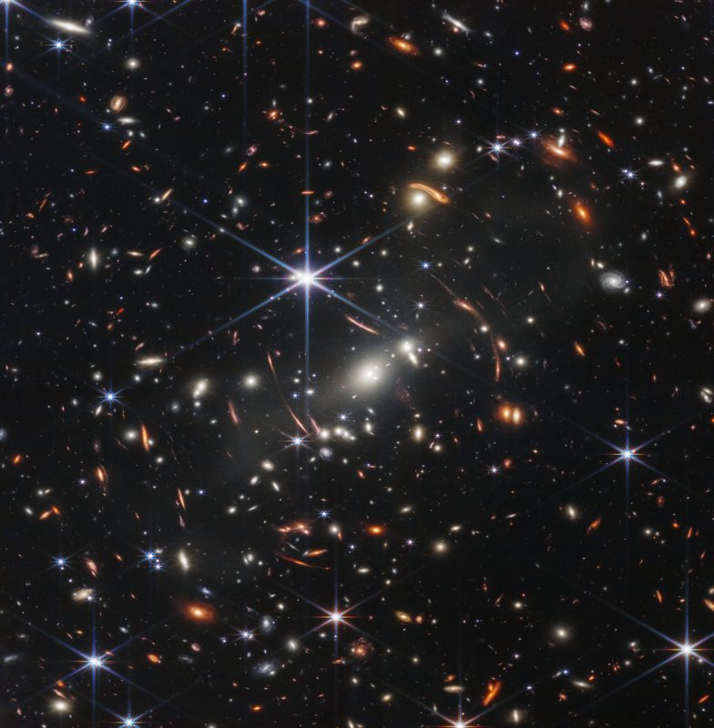 NASA's Webb Produces First Sharpest Image of Distant Galaxies