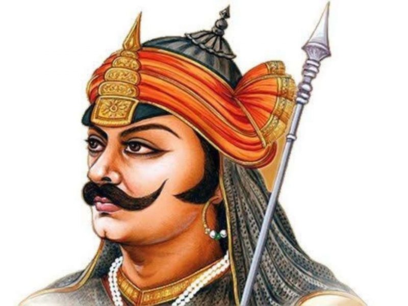 Valorous Rajput Warrior Maharana Pratap
