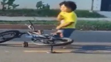 Reaction Of Boy Amid Falling From Bicycle Is Inspiring, Watch Video