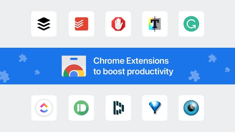 5 Top Chrome Add-Ons For Increasing Daily Productivity