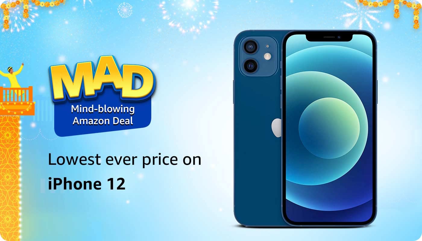 Amazon Great India Festival sale 2022 Buy iPhone 12 Under ₹40K Range