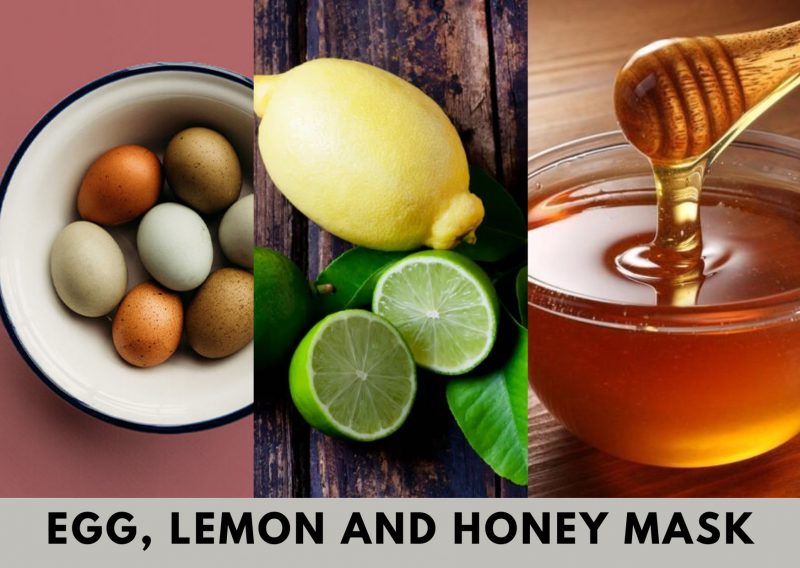 Egg, Lemon and Honey Mask