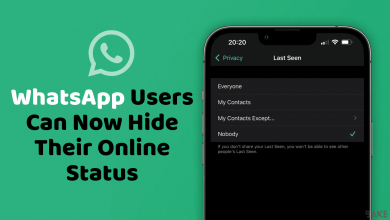 WhatsApp Users Can Now Hide Their Online Status