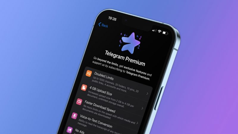 Telegram Premium Subscription Prices Slashed To ₹179 From ₹469