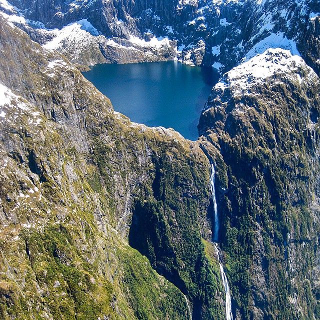 Browne Falls In New Zealand