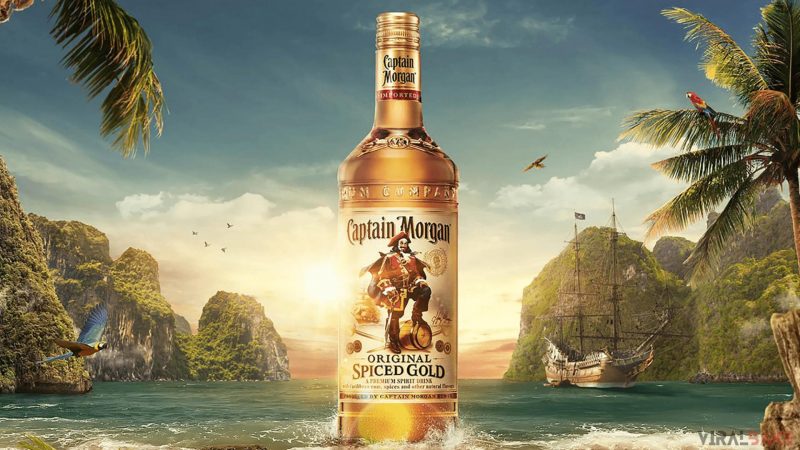 Captain Morgan, best rum in India