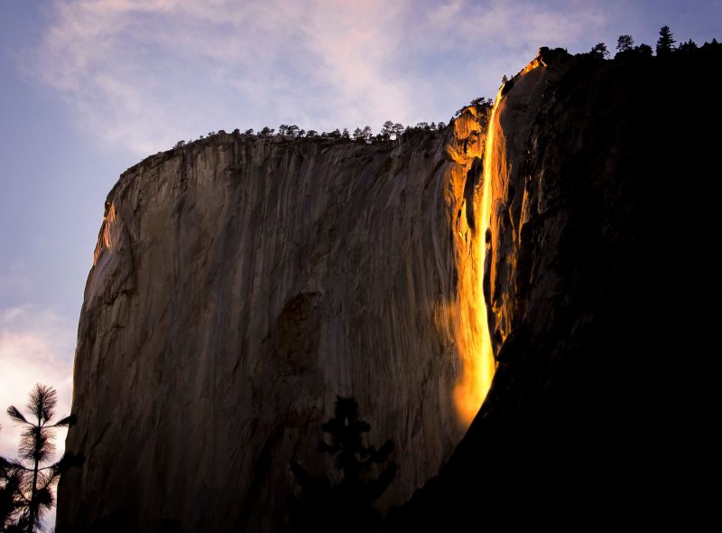 Horsetail Falls or Nature's FireFall