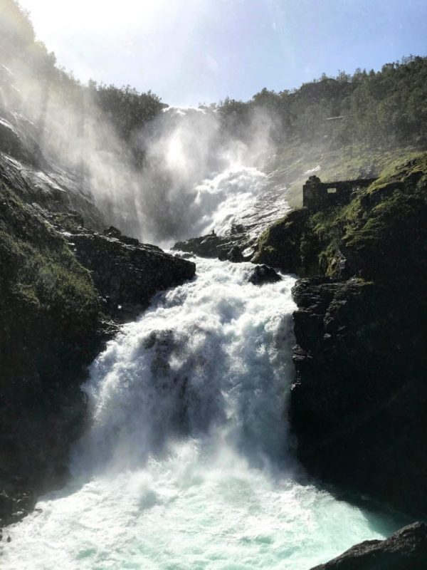 Kjeragfossen Waterfall In Norway