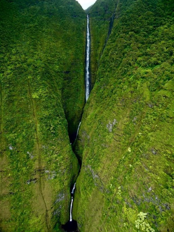 Pu’uka’oku Falls In the United States