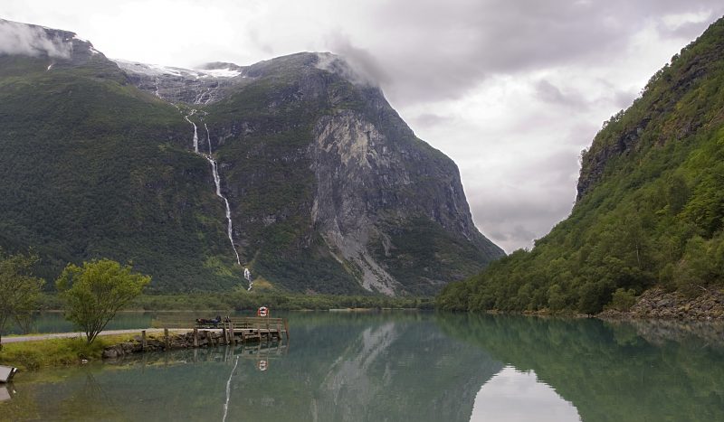 Ramnefjellsfossen In Norway