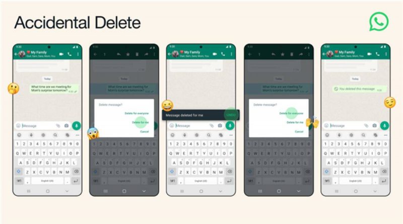 WhatsApp Presents Accidental Delete Feature For Everyone