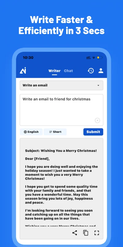 GPT Chat AI Writing Assistant