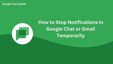 How to Stop Notifications in Google Chat or Gmail Temporarily