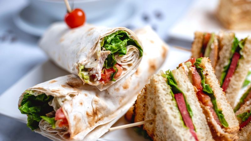 sandwiches and wraps