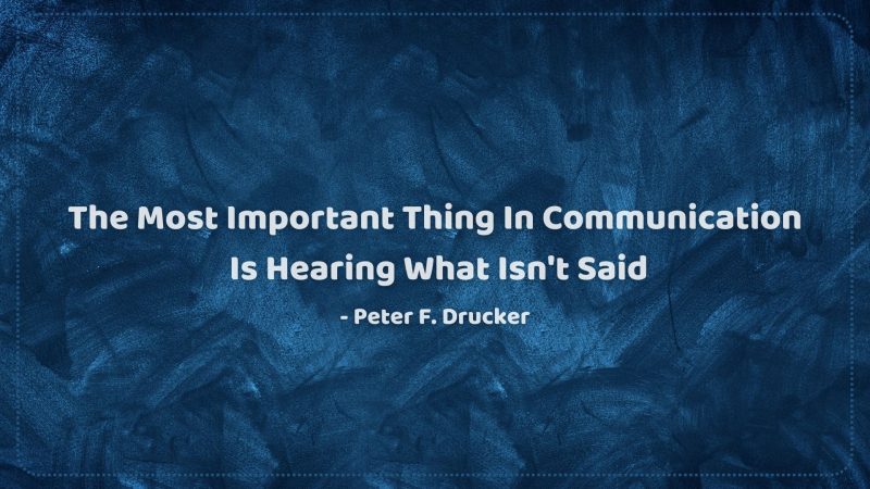Peter F. Drucker's Quote