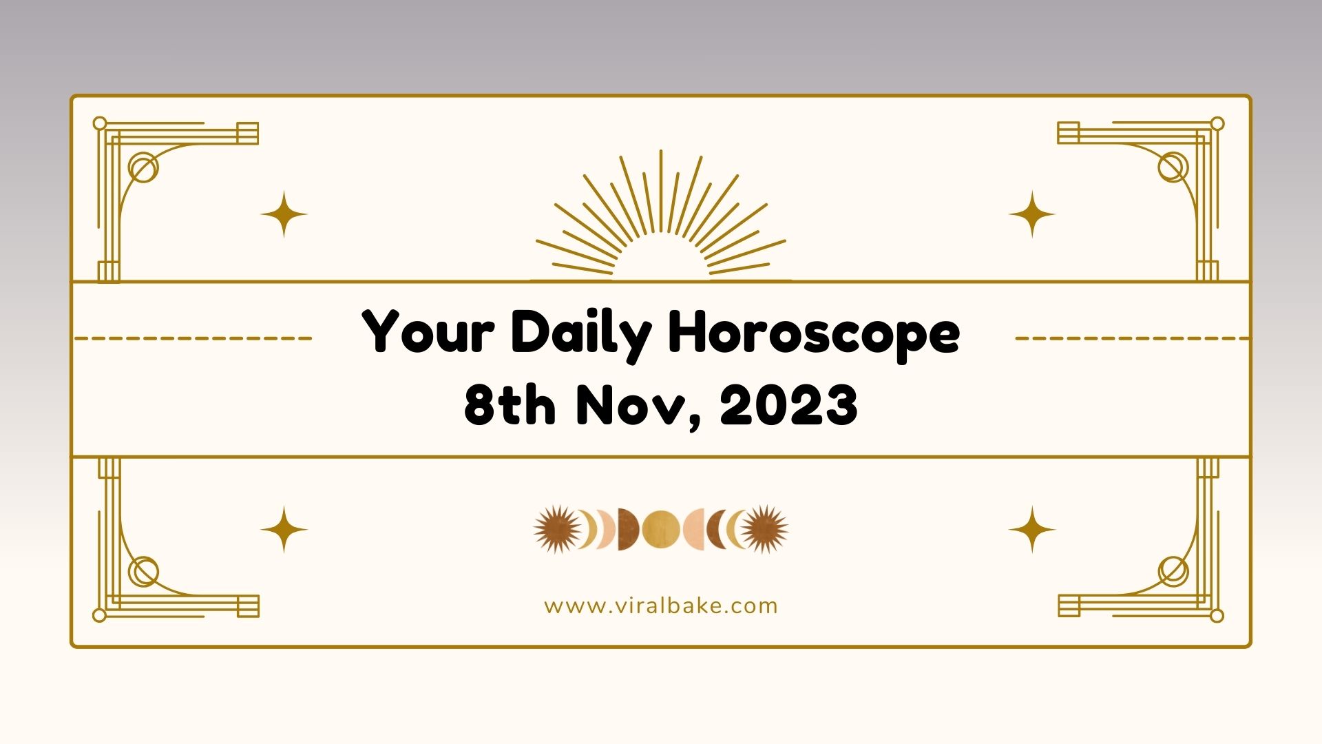 Aaj Ka Rashifal Daily Horoscope, Daily Rashifal For November 08, 2023