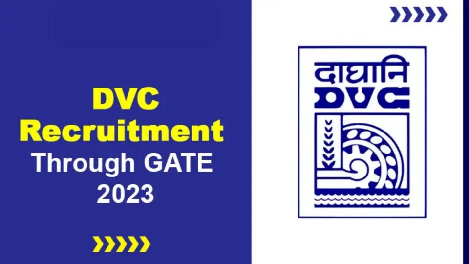 Apply For 91 Executive Trainee Posts At DVC Recruitment Through GATE 2023