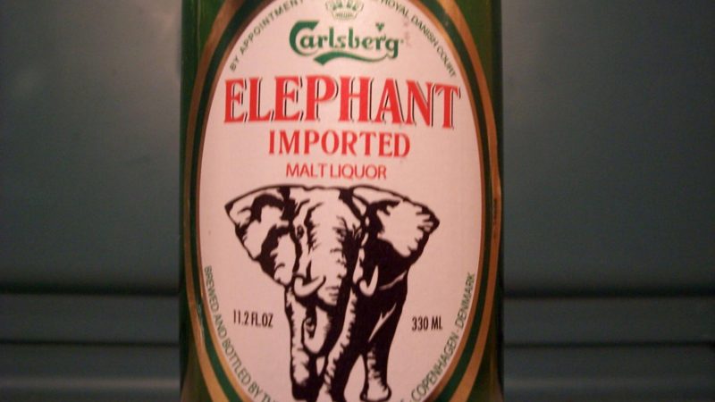 Calsberg Elephant Beer With high alcohol percentage